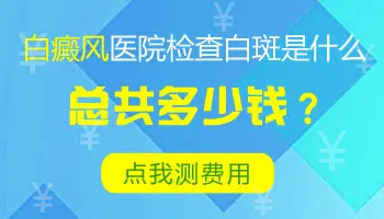 白斑做检查一共要花多少钱