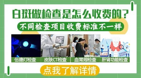 身上有白斑做个检查大概花多少钱